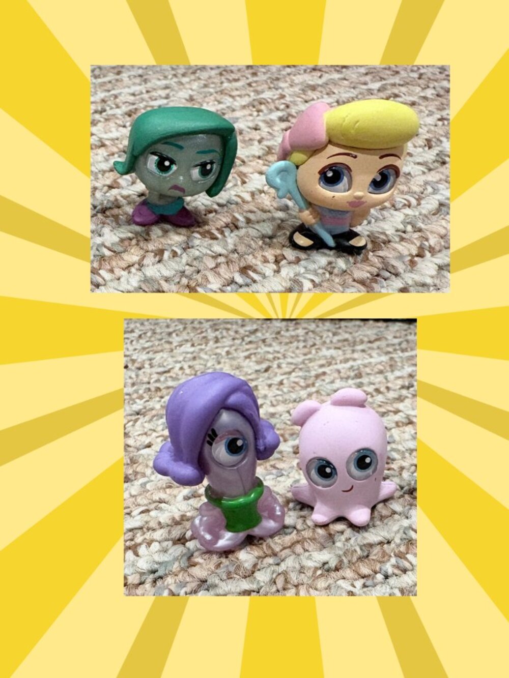 Disney Doorables‎ Lot of 4 Pixar Characters